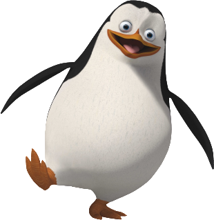Madagascar penguin PNG image