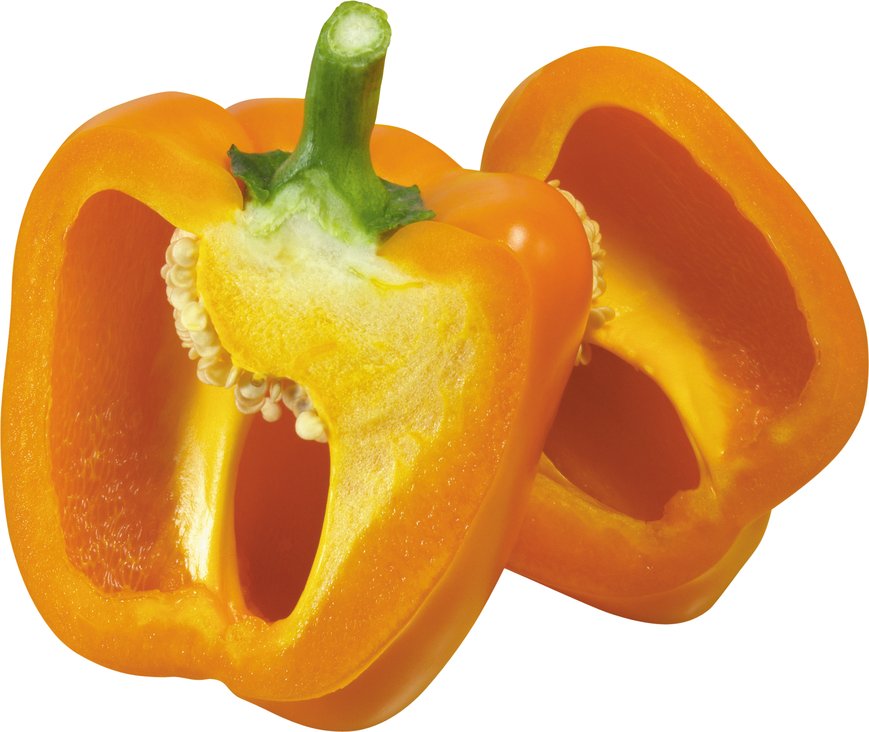 Yellow pepper PNG image