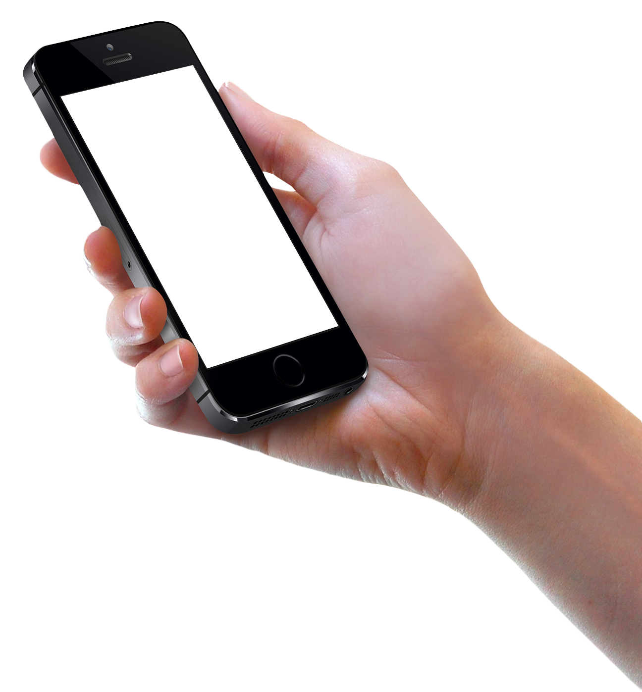 Phone In Hand PNG