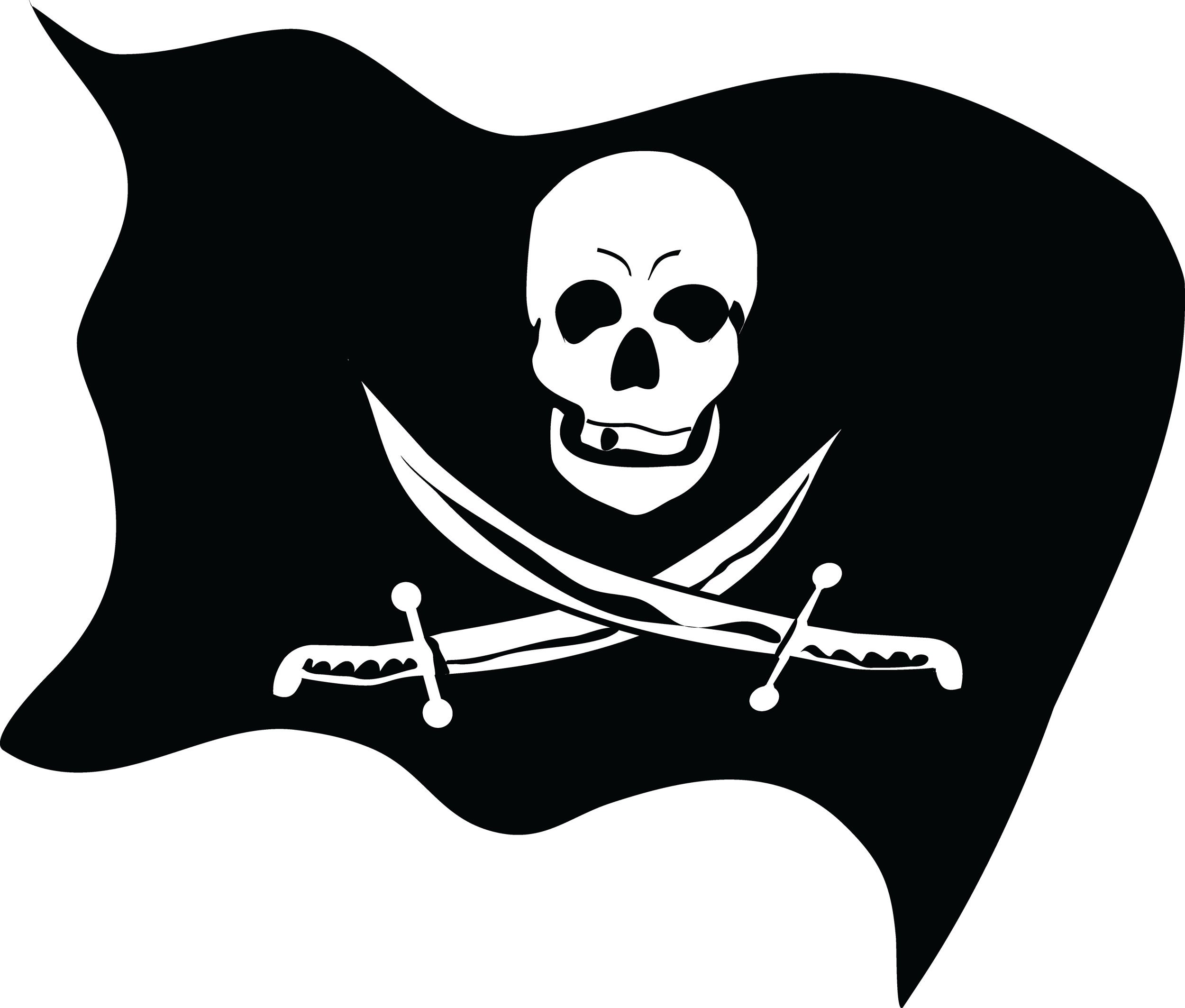 Pirate flag PNG