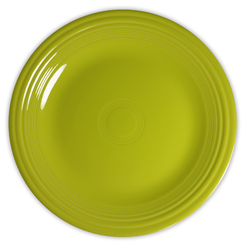 Green plate PNG image