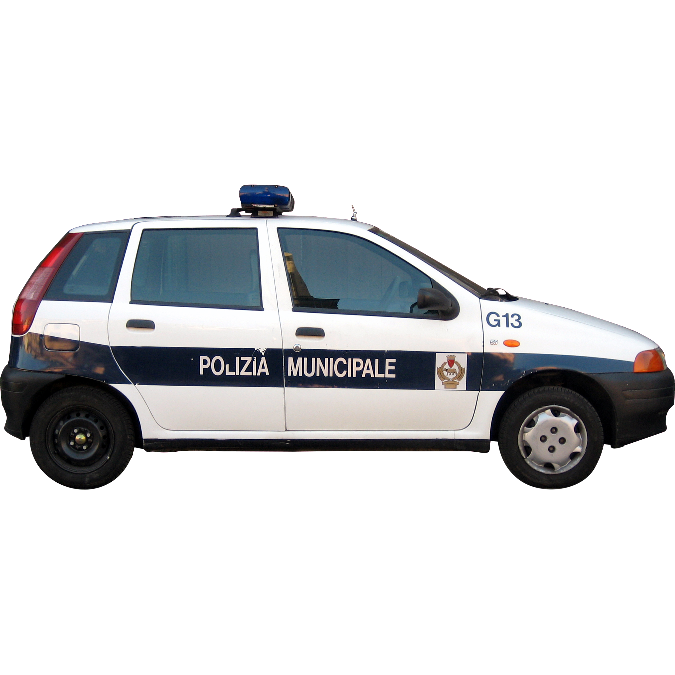 Vehículo policial PNG