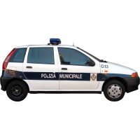 Vehículo policial PNG