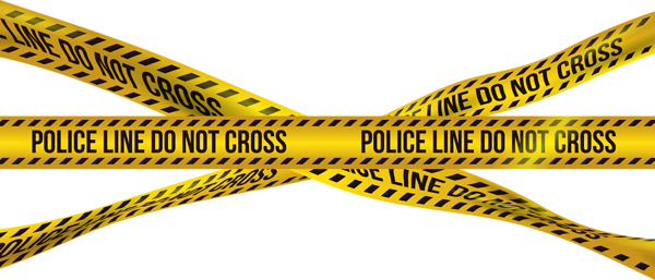 Police tape PNG images 