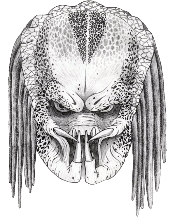 Predator head PNG