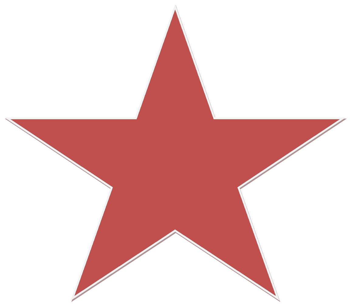 Estrella roja PNG