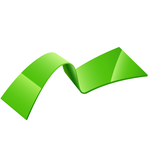 green ribbon PNG image