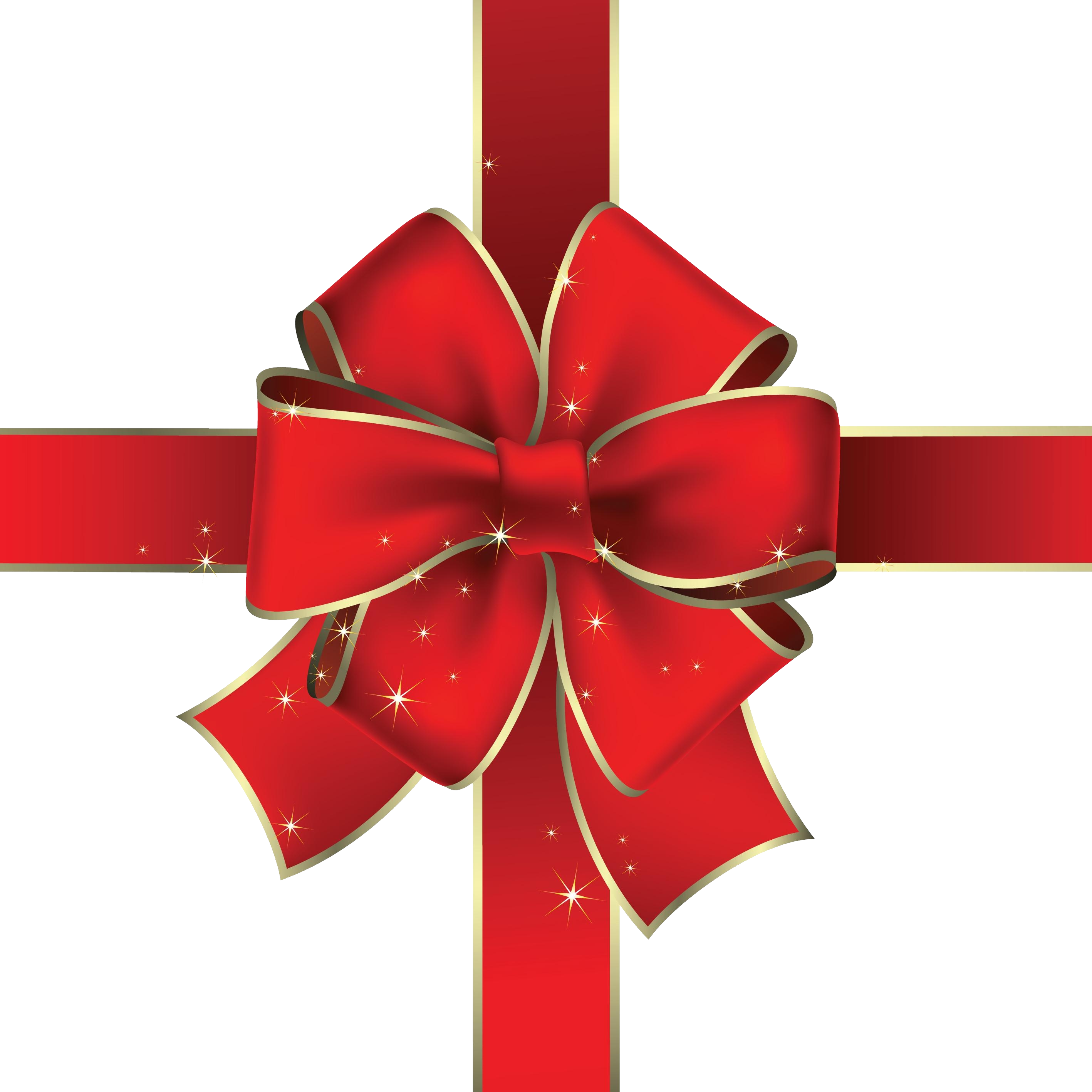 red gift ribbon PNG image