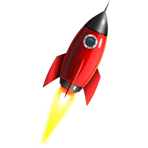 Rocket Ship Cartoon Transparent Background : Rocket Launch Spaceship