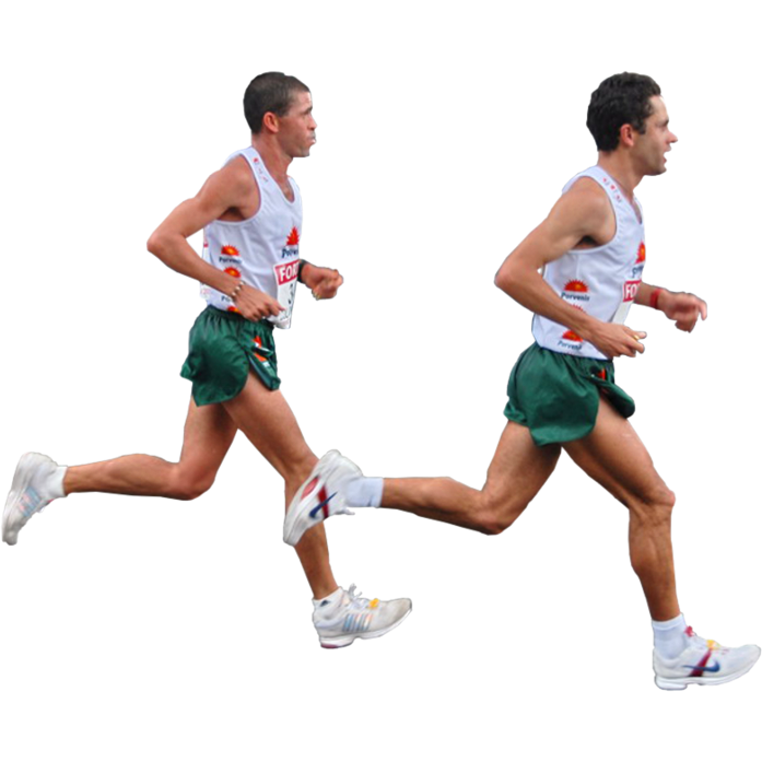 Running men PNG image