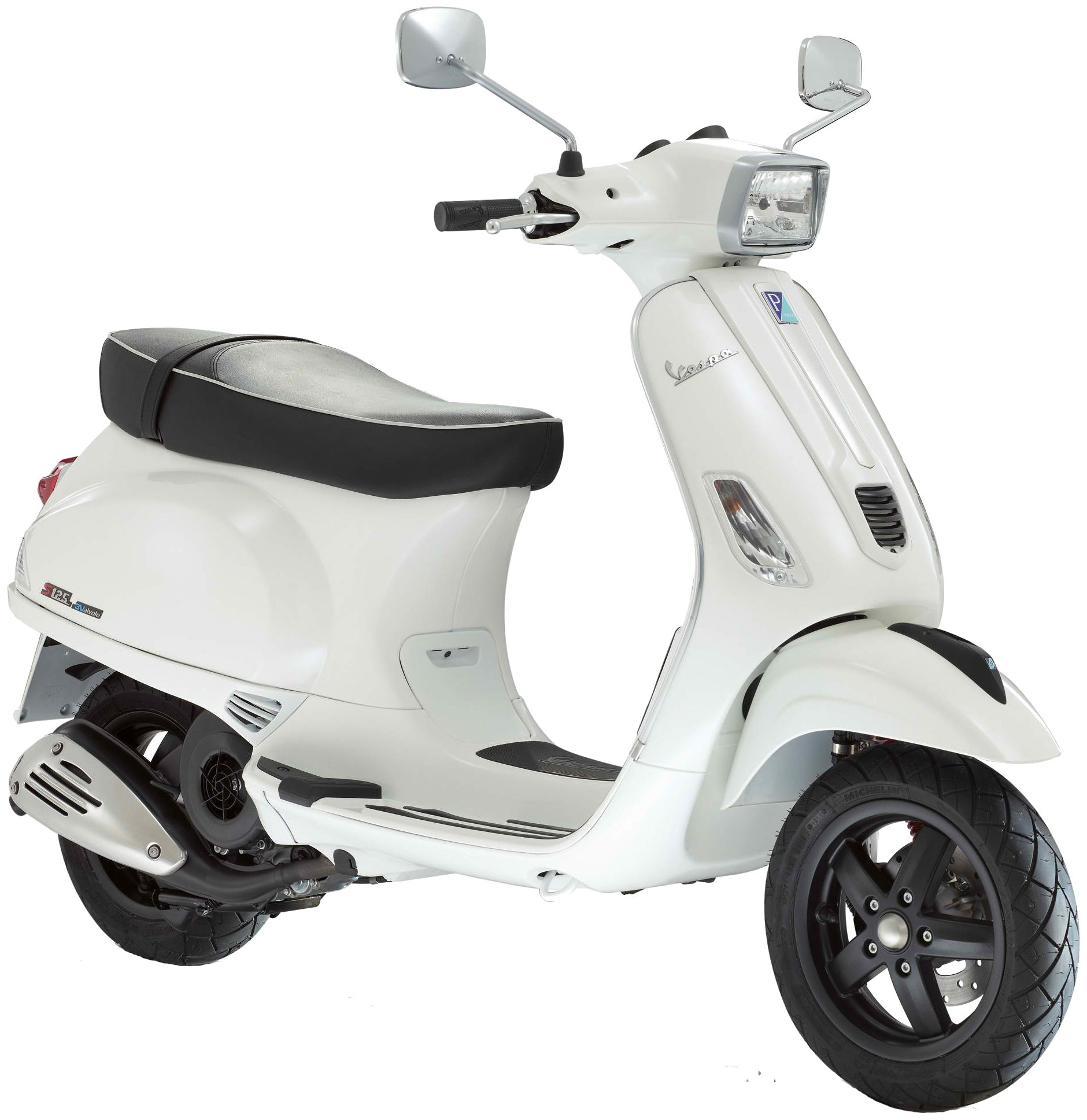 White scooter PNG image