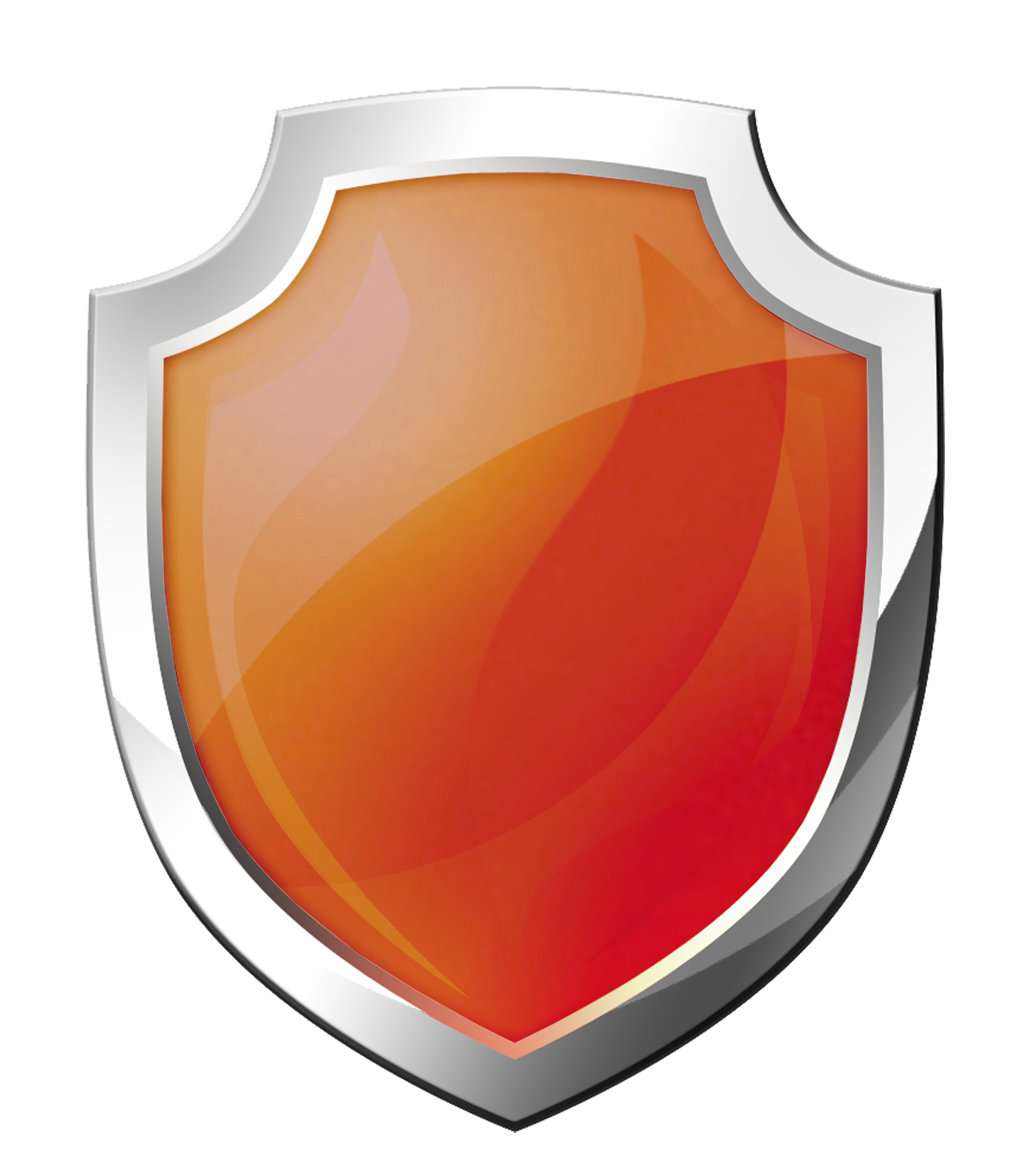 orange Shield PNG images Download 