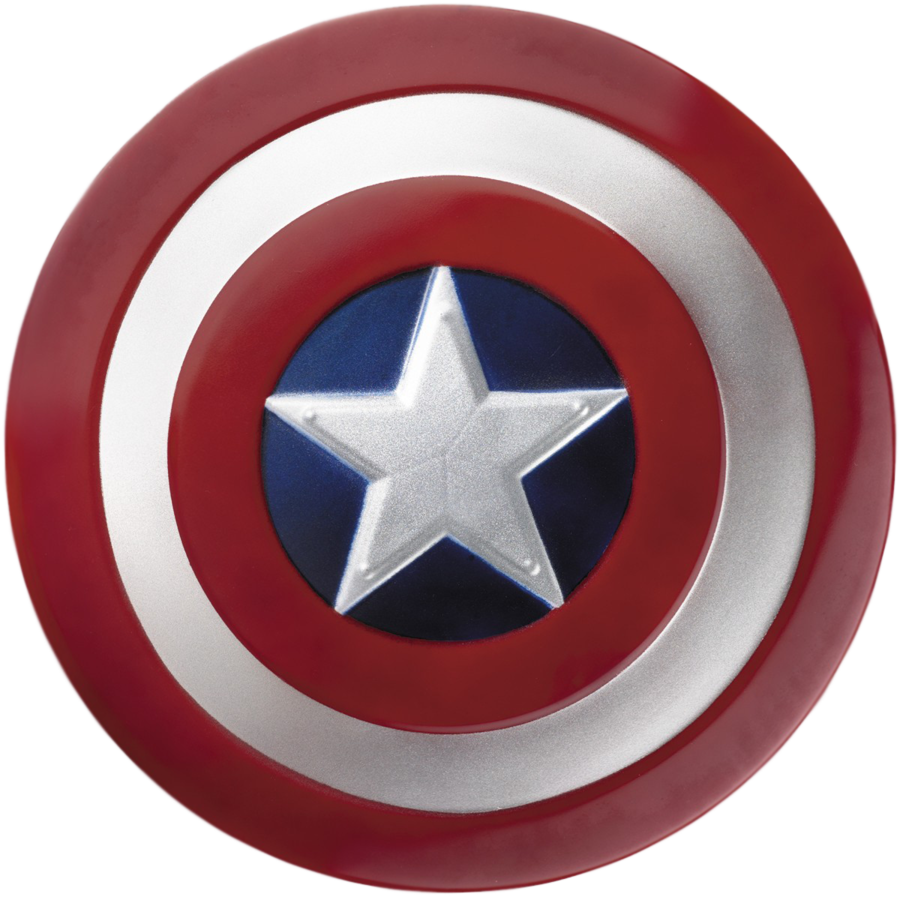 round captain America shield PNG image