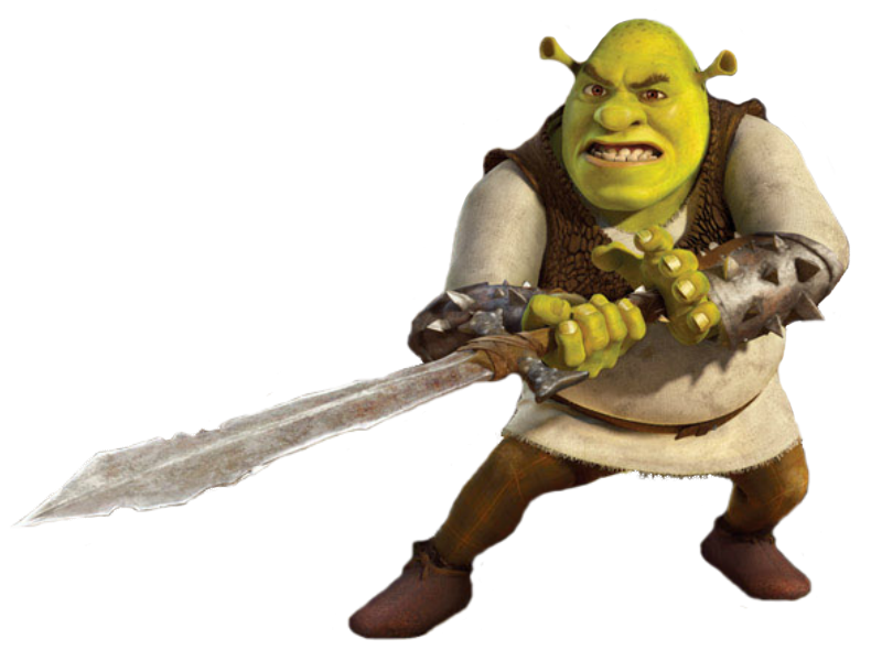 Shrek PNG transparent image download, size: 3260x2822px