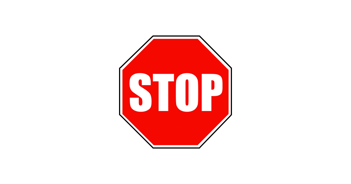 Sign Stop PNG Sign Stop PNG