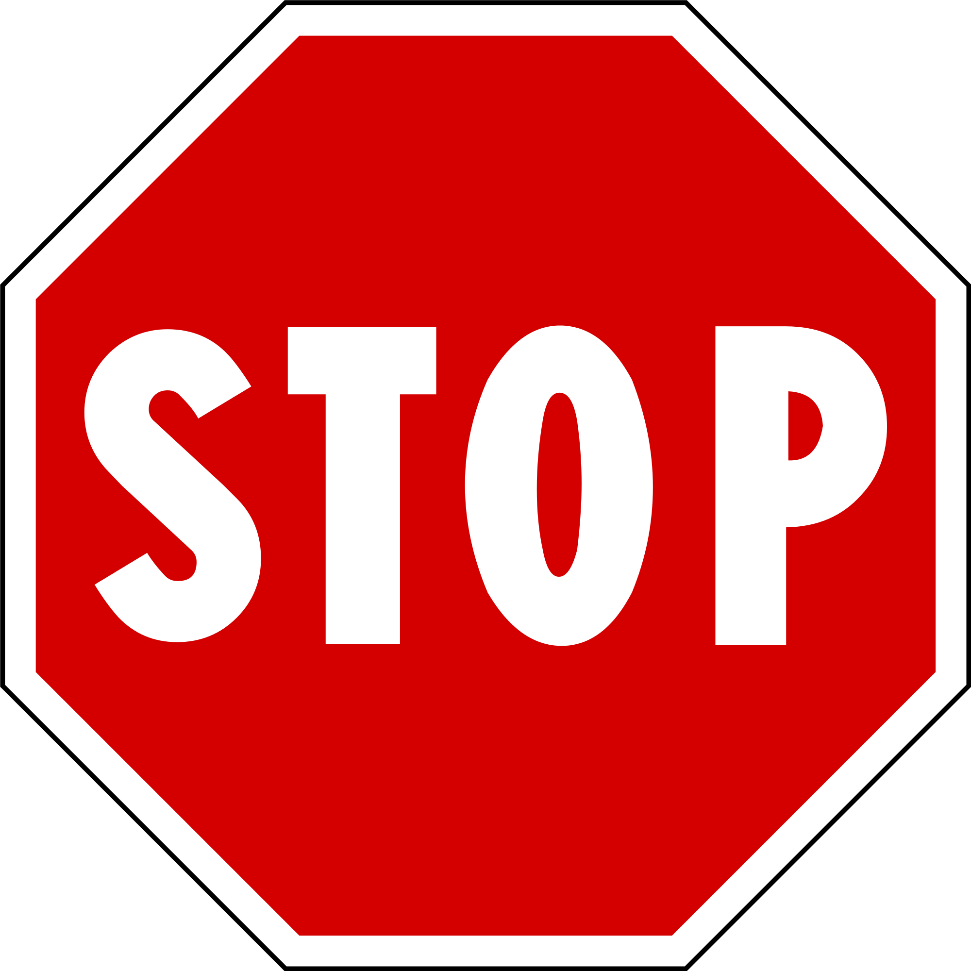 Sign Stop PNG