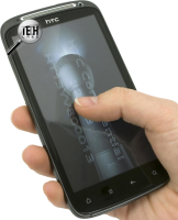смартфон в руке PNG фото