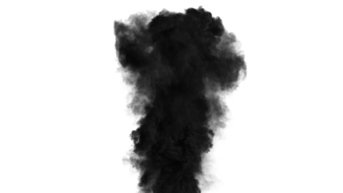 Black smoke PNG image, smokes