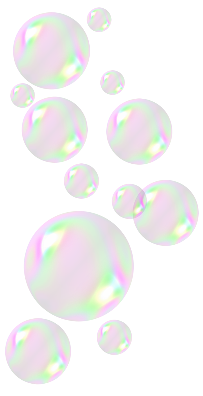 Soap bubbles PNG