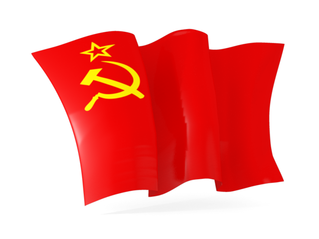 Soviet Union flag PNG