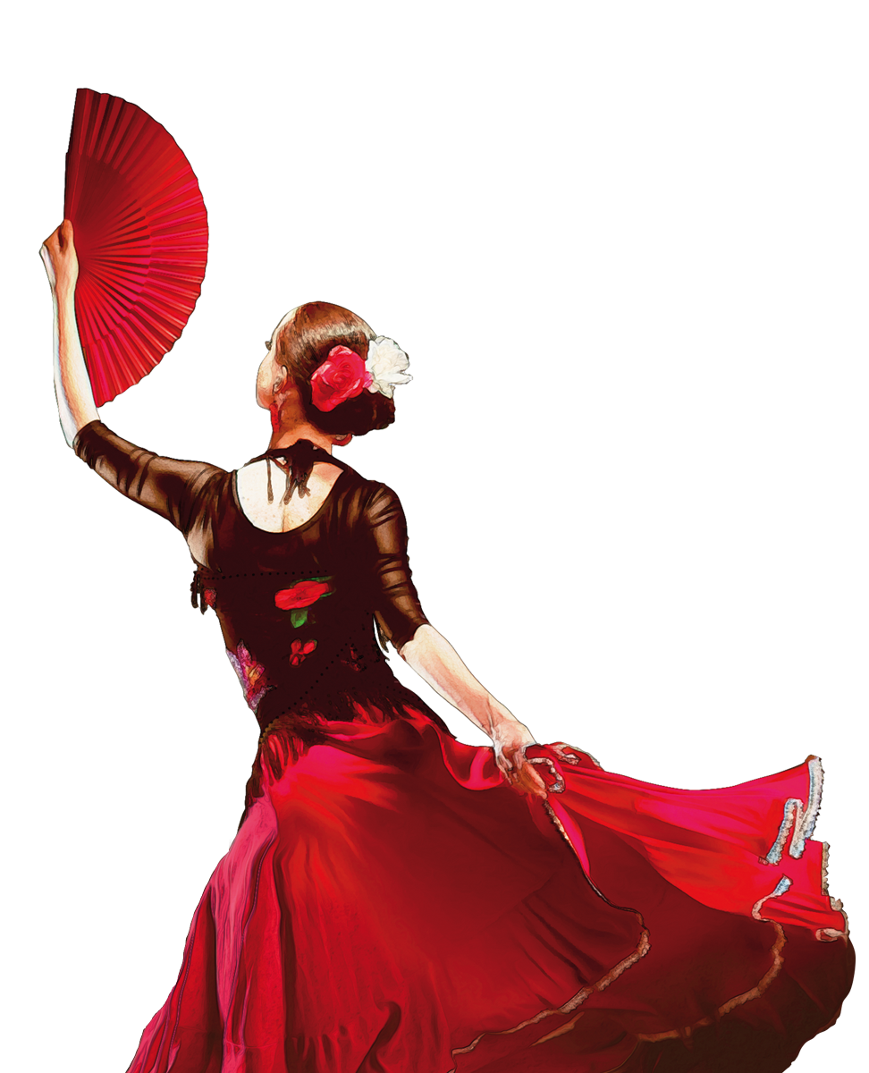 Испания фламенко PNG