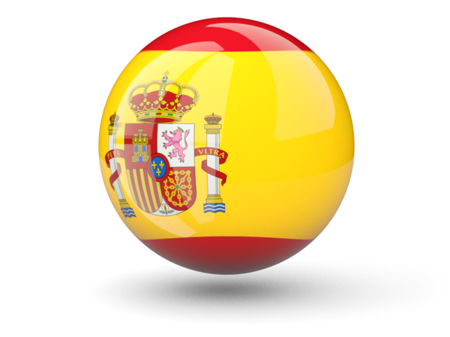 Испанский флаг PNG