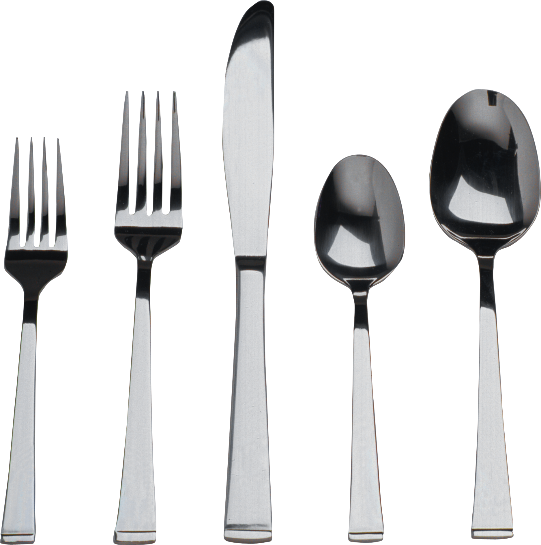 Spoons, forks, knives PNG image