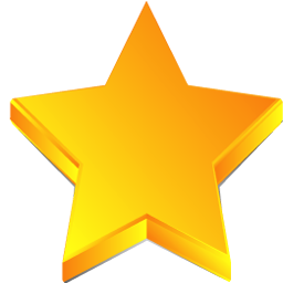 gold star PNG image