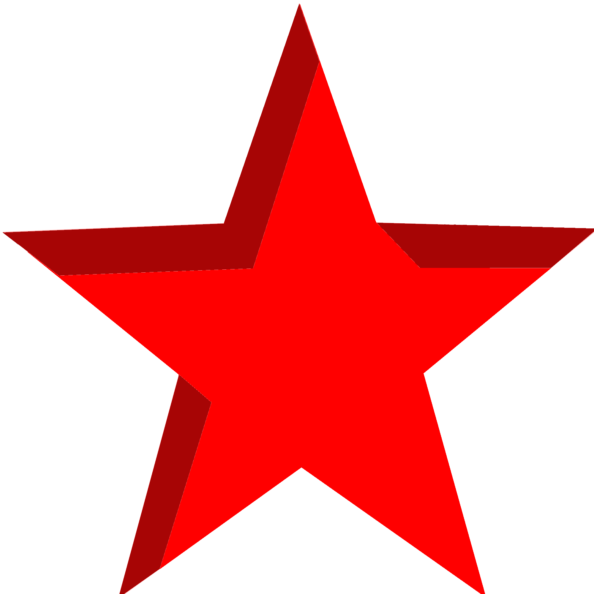 red star PNG image