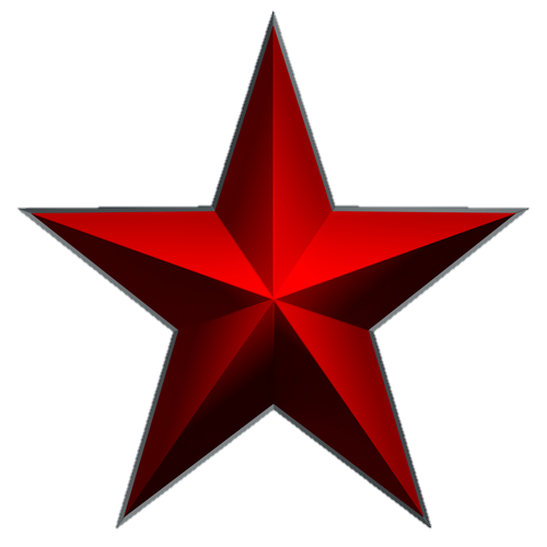 Estrella pentagonal PNG