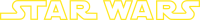 Star wars логотип PNG