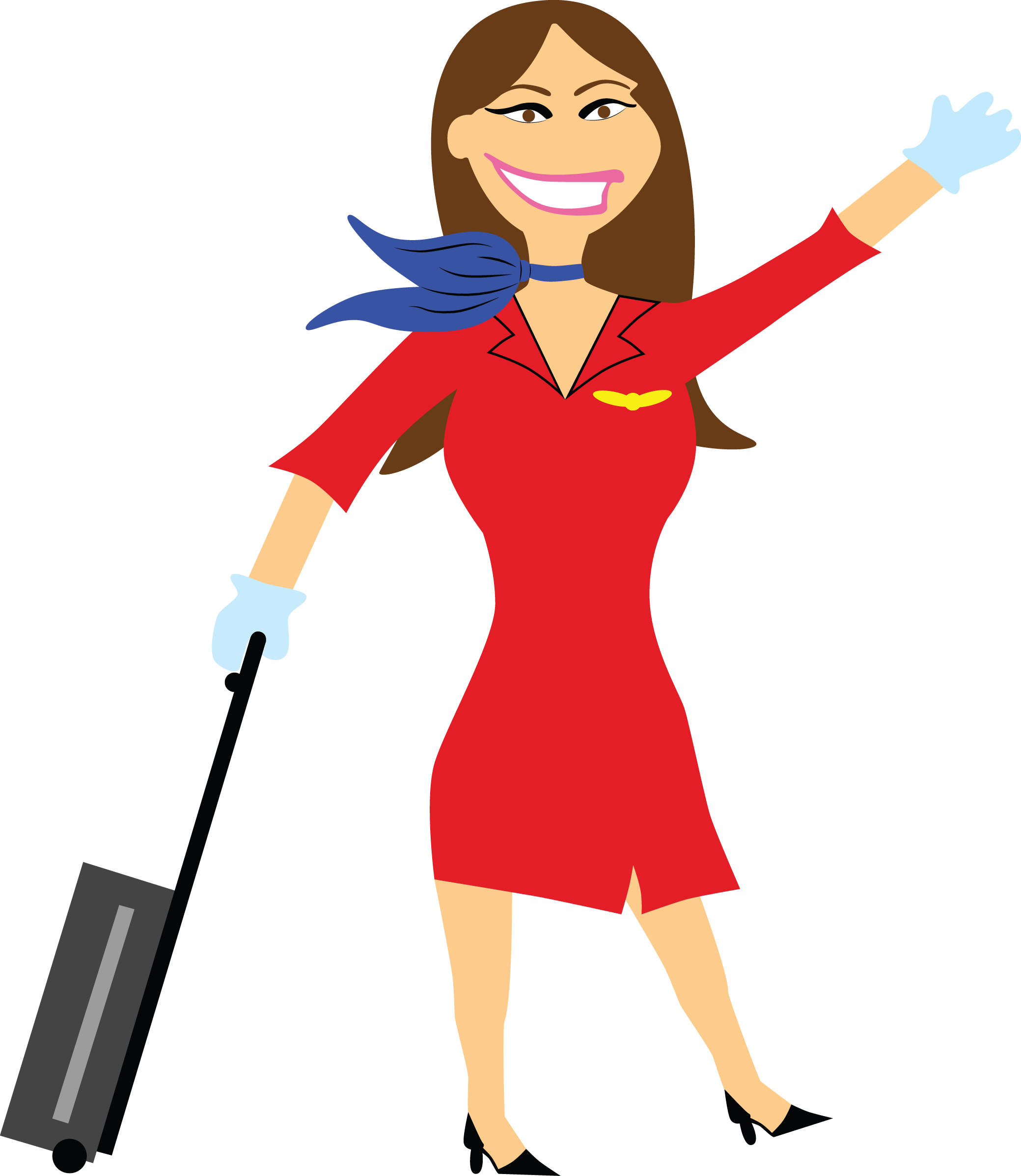Stewardess PNG images 