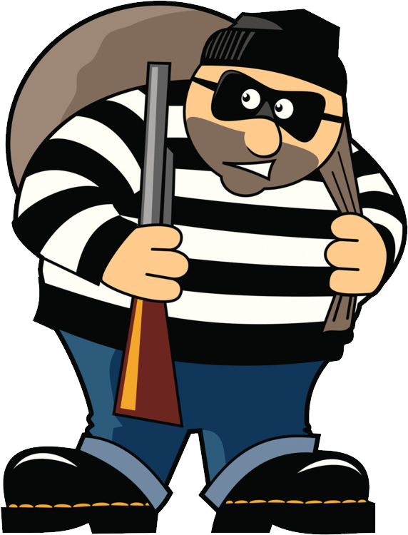Thief, robber PNG images 