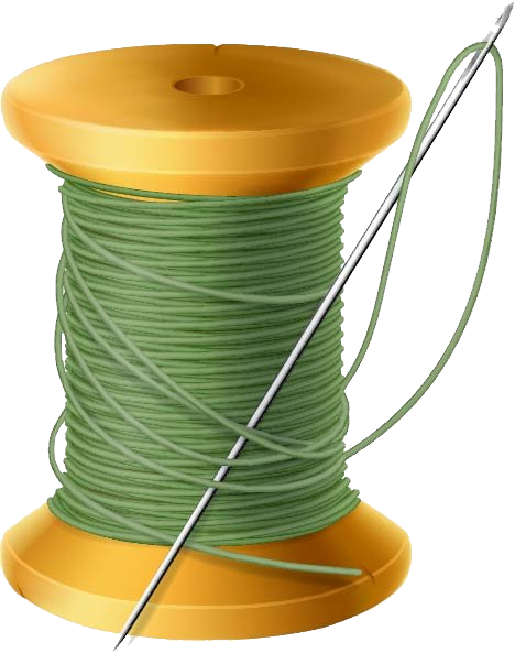 Thread and needle PNG