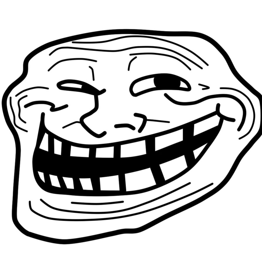 Trollface PNG image free Download 