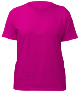 Pink T-shirt PNG image