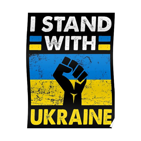 Stand with Ukraine PNG