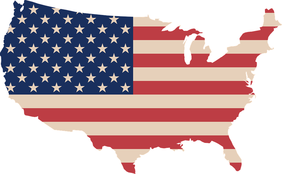 USA map PNG image free Download 