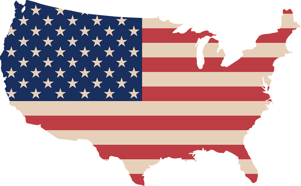 USA Map PNG