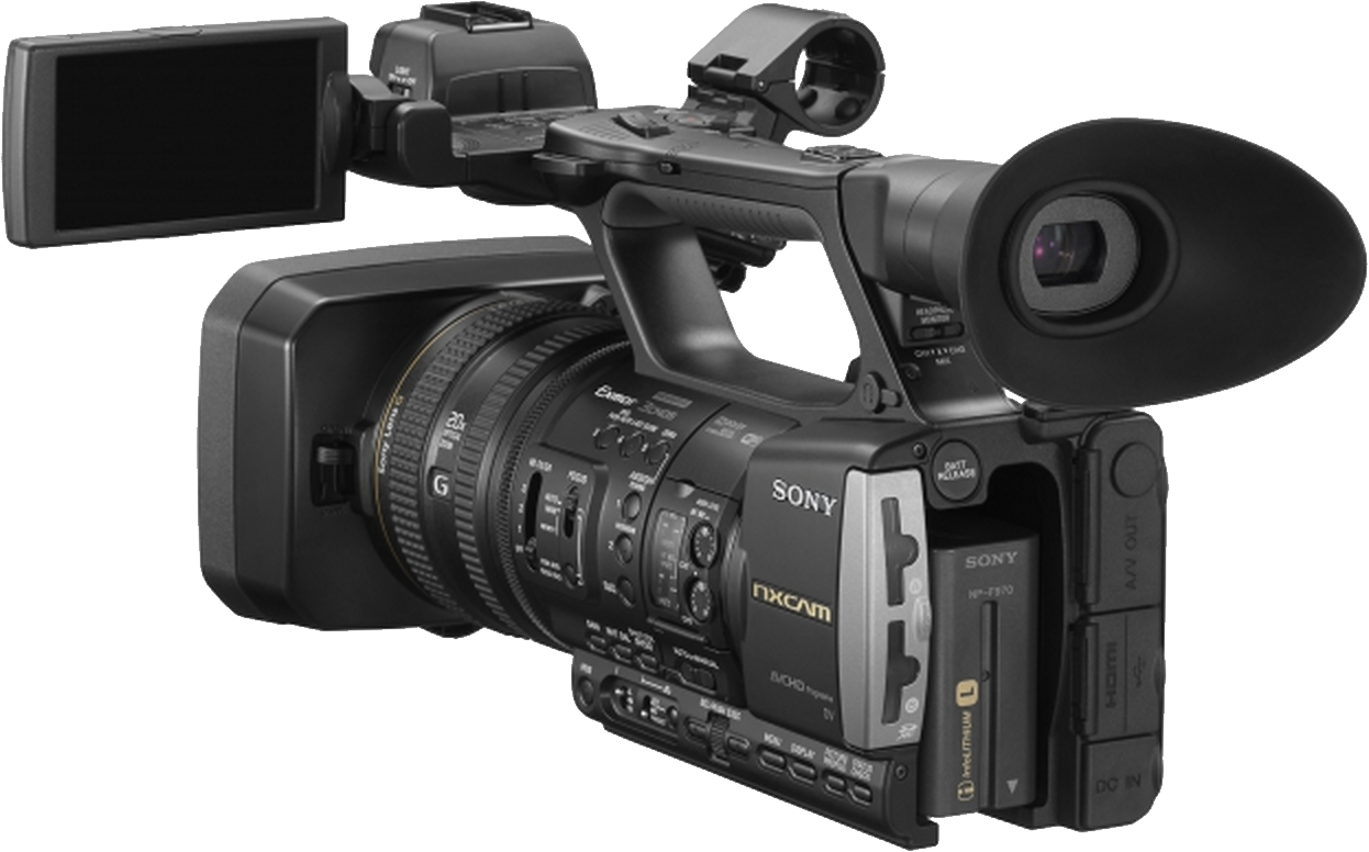 Video camera PNG image