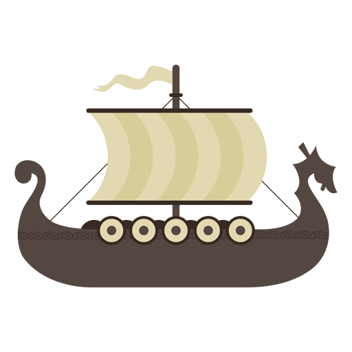 Viking ship PNG