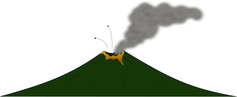 Volcano PNG image free Download