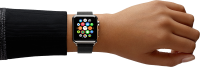 Наручные smart часы на руке PNG фото