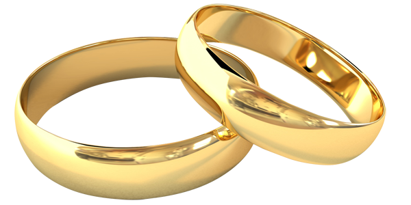 Wedding rings PNG