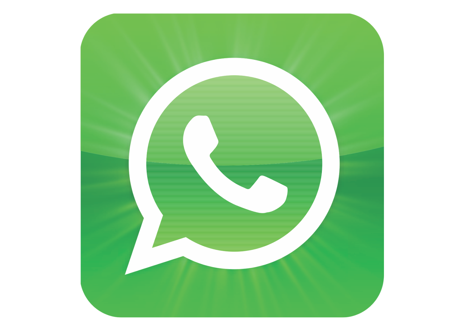 Download Logo Whatsapp Branco Em Png Background