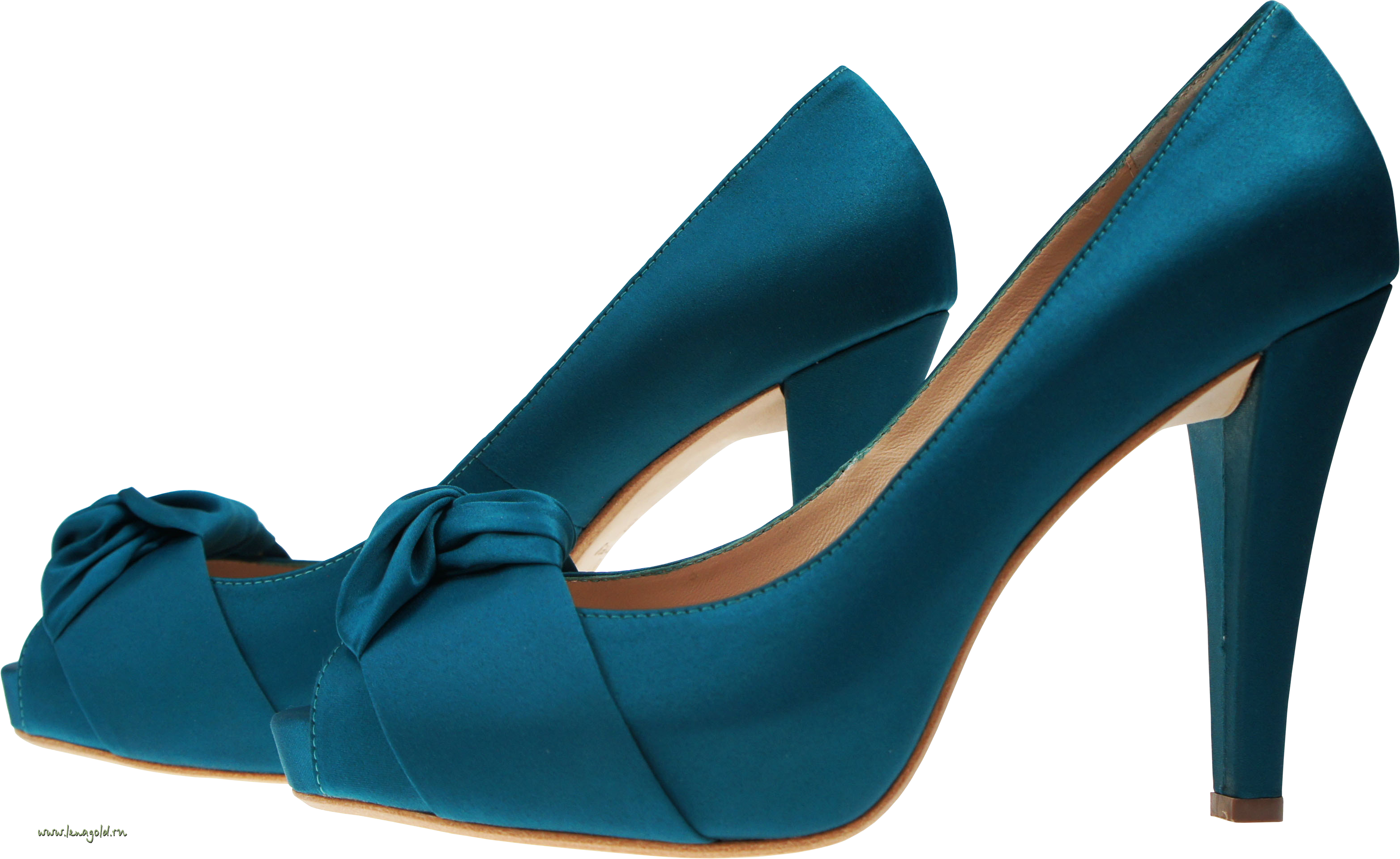 Blue women shoes PNG image