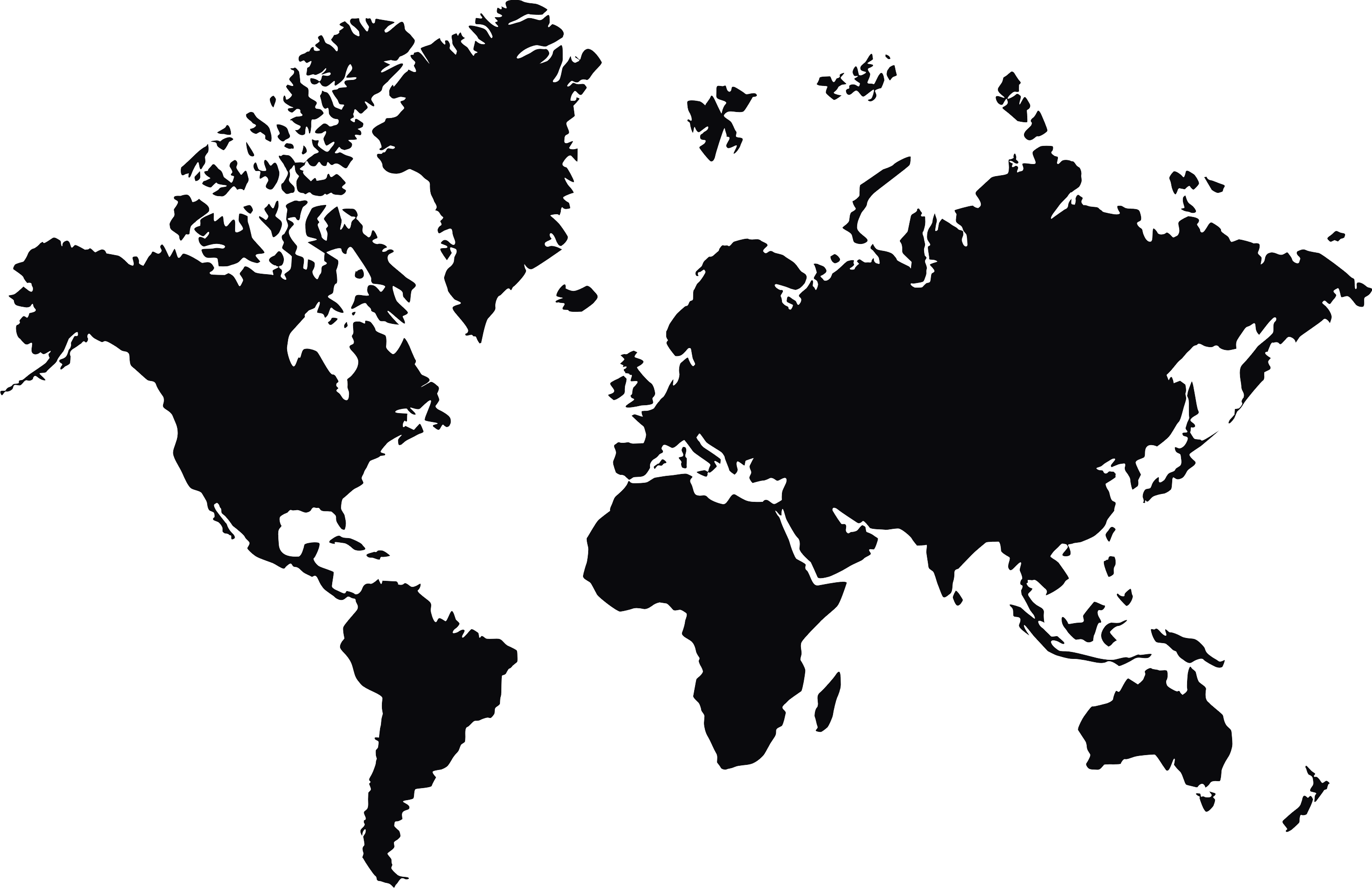 World map PNG