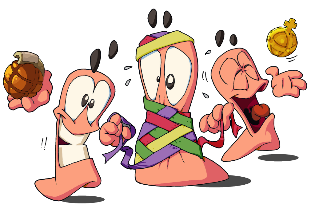 Worms game PNG image free Download 