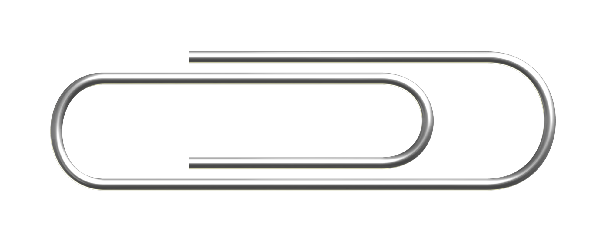 paper clip clipart black and white