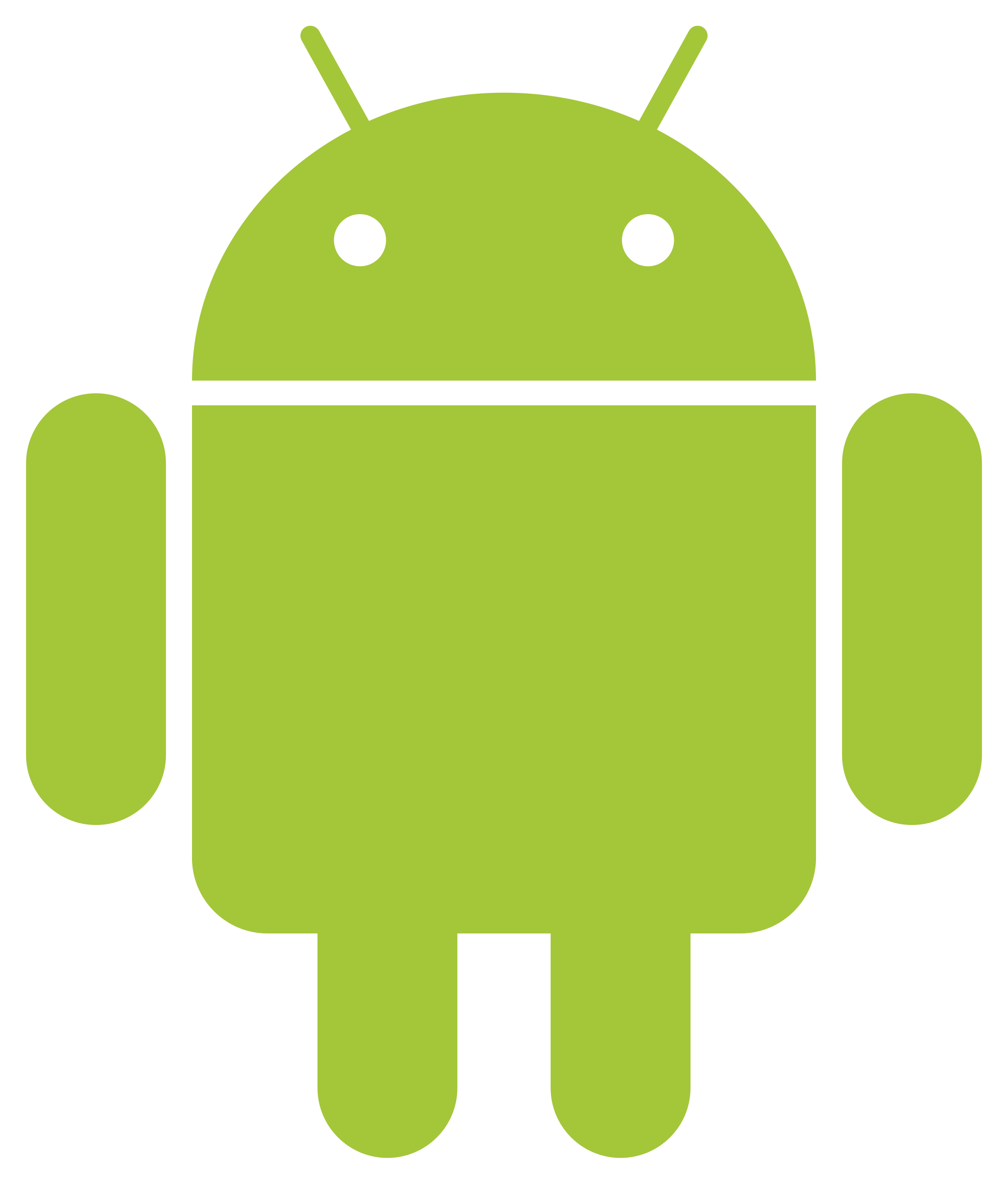 Android logo PNG transparent image download, size 2000x2348px